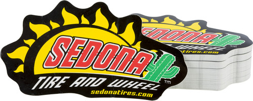 100/PACK SEDONA 6" DECAL