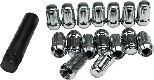 12mmx1.50 Lock Style Lug Nuts W/key 16/pk