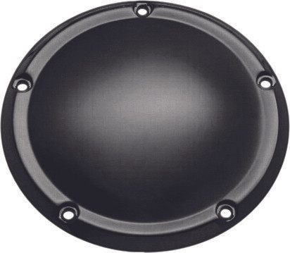 SMOOTH DERBY COVER SATIN BLACK BIG TWIN 99-16