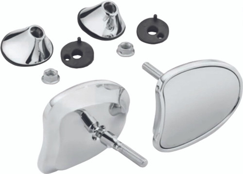 TAPERED FAIRING MIRRORS CHROME
