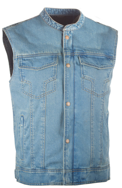 IRON SIGHTS CLUB VEST BLUE SM