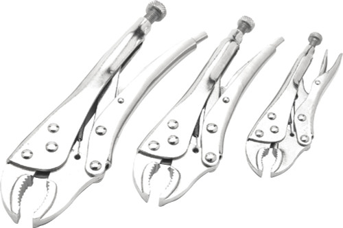 3 PC LOCKING PLIER SET