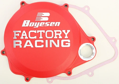 FACTORY RACING CLUTCH COVER RED