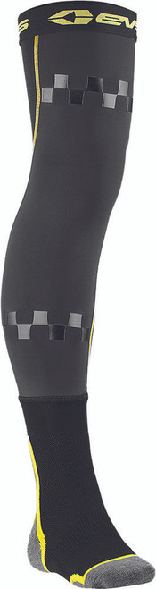 FUSION SOCK BLACK/HI-VIS LG/XL