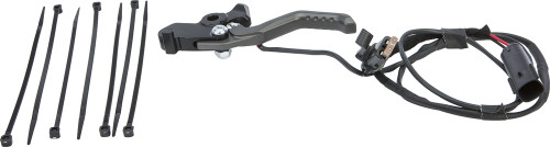 SKINZ ADJUSTABLE BRK LEVER S-D HEATED BILLET GRAPHITE S/M