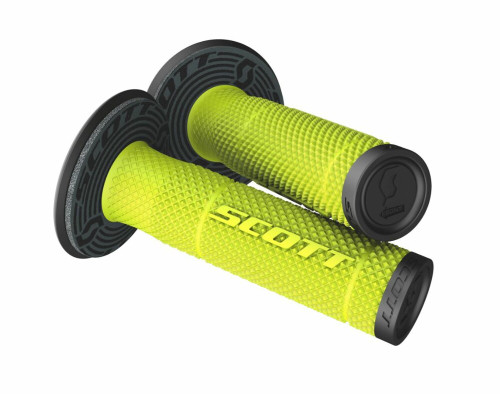 SX2 GRIPS BLACK/NEON YELLOW
