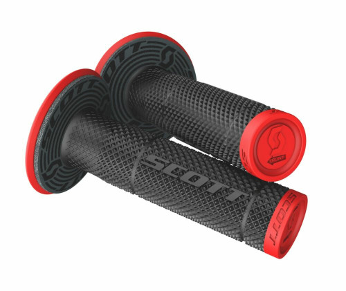SX2 GRIPS NEON RED/BLACK
