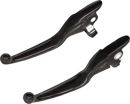 SMOOTH LEVER SET BLACK FLH/FLT 14-16 HYDRO CLUTCH