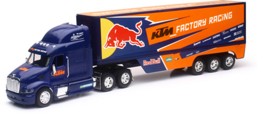 REPLICA 1:32 SEMI TRUCK 17 RED BULL KTM RACE TRUCK