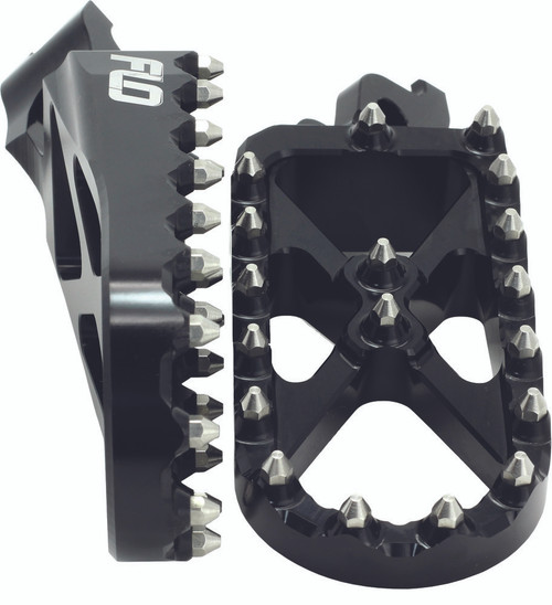 ADVENTURE/SNOW FOOTPEG BLACK