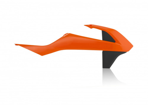 RADIATOR SHROUDS ORANGE/BLACK