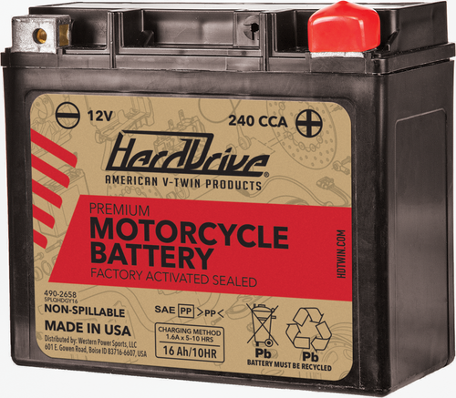 PREMIUM BATTERY GYZ16HL / YTX14L CCA 240