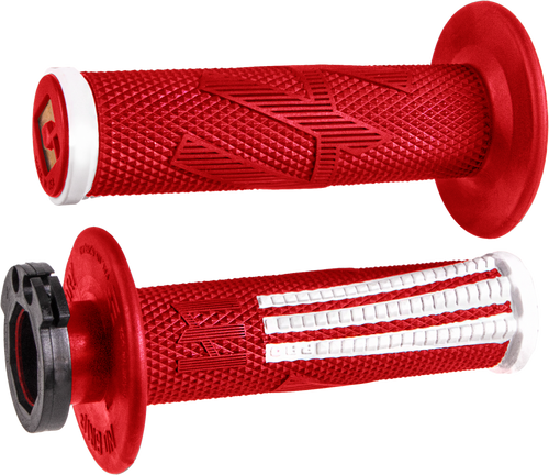 EMIG2 PRO V2 LOCK-ON GRIP RED/WHITE
