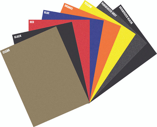 GRIP TAPE SHEET COARSE ORANGE 12"X18"