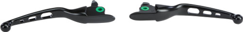 3-HOLE LEVER SET BLACK TOURING 17-20 EXCEPT TRI GLIDE
