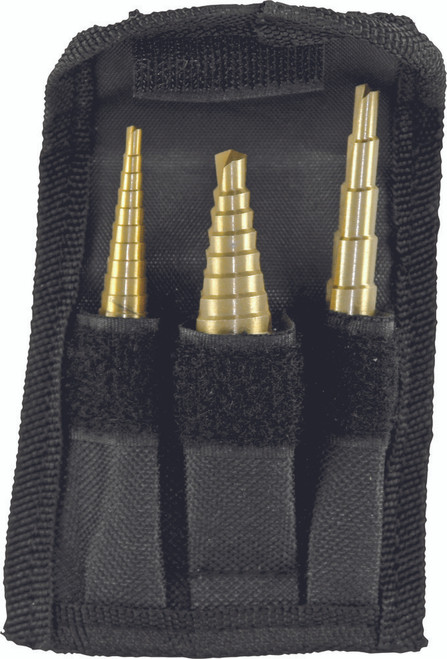 3 PC STEP DRILL SET