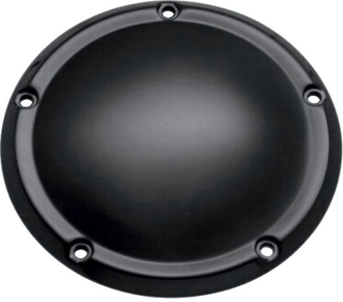 SMOOTH DERBY COVER SATIN BLK NARROW TOURING 16-UP