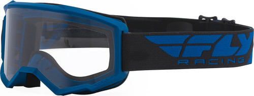 FOCUS GOGGLE BLUE W/CLEAR LENS