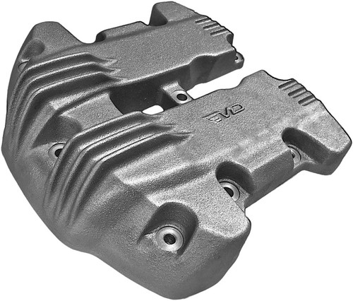 RIBBED ROCKER COVER M8 RAW