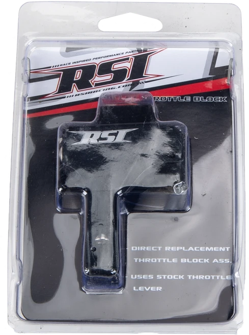 BILLET THROTTLE BLOCK W/ PUSH BUTTON KILL SWITCH