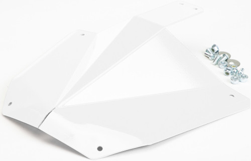 SKID PLATE WHT FOR GEN4 FRONT BUMPER S/M