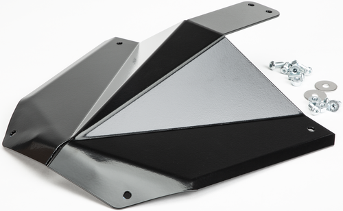 SKID PLATE BLACK FOR GEN4 FRONT BUMPER S/M