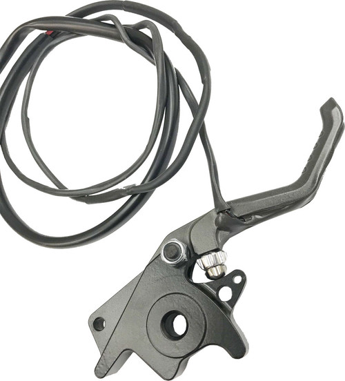SKINZ ADJUSTABLE BRK LEVER POL HEATED BILLET GRAPHITE S/M