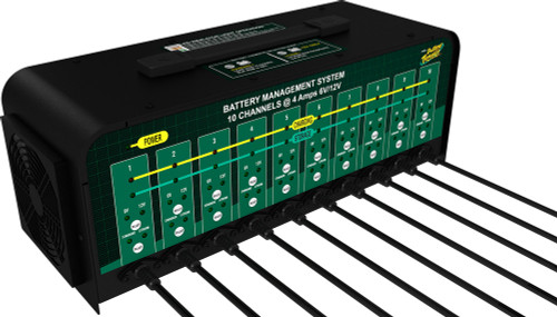 10 BANK BATTERY CHARGER