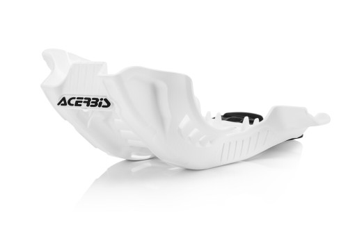 SKID PLATE WHITE/BLACK