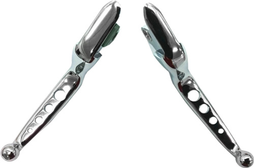 4 HOLE LEVER SET CHROME SOFTAIL 15-24 CABLE