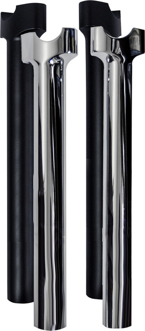 CHUBBY 12" STRAIGHT RISERS BLACK