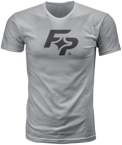 FIRE POWER TEE GREY HEATHER SM