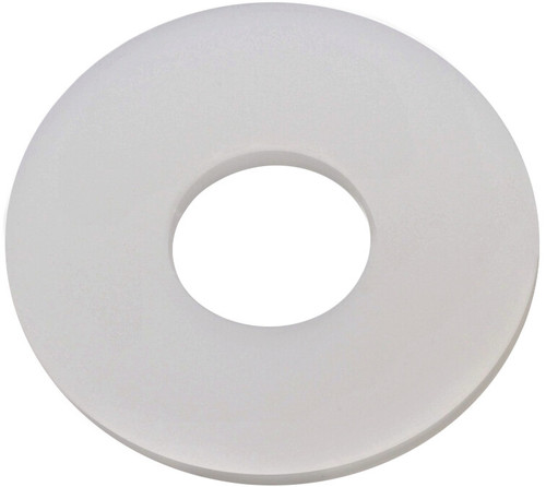 SEMI-TRANSPARENT NYLON WASHER 6X16MM 10/PK