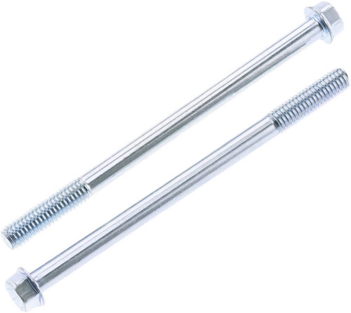 8MM HEX HEAD FLANGE BOLT 6X1.0X0X90MM 10/PK