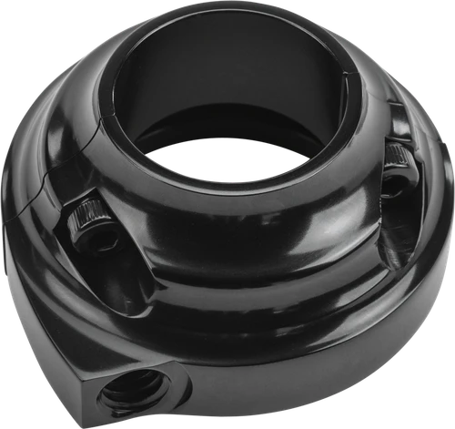 THROTTLE CLAMP SINGLE CABLE SCREW IN STYLE BLACK