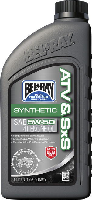ATV & SXS SYN OIL 5W50 4T (12/CASE  SOLD EA)