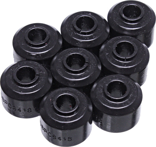 SWAY BAR END BUSHINGS BLACK POL