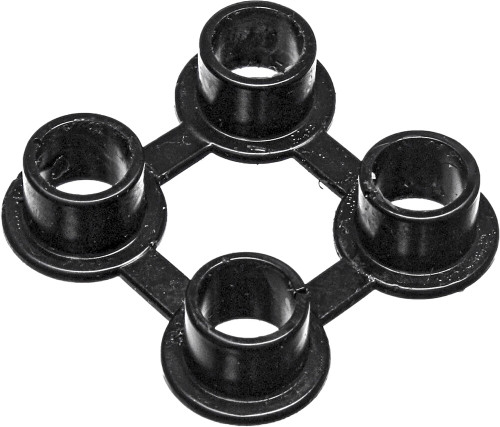 PEDAL BUSHING KIT BLACK POL