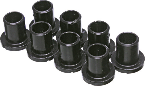 CONTROL ARM BUSHINGS FRONT BLACK POL
