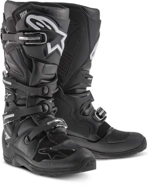 TECH 7 ENDURO BOOTS BLACK SZ 06