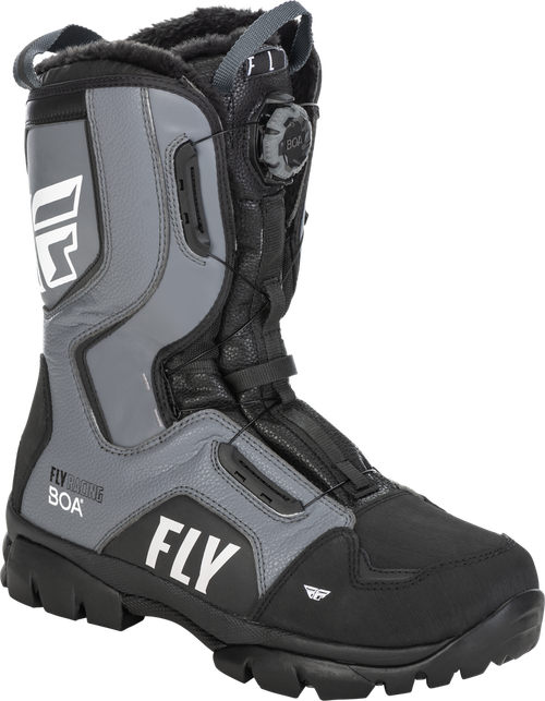 MARKER BOA BOOT BLACK/GREY SZ 14