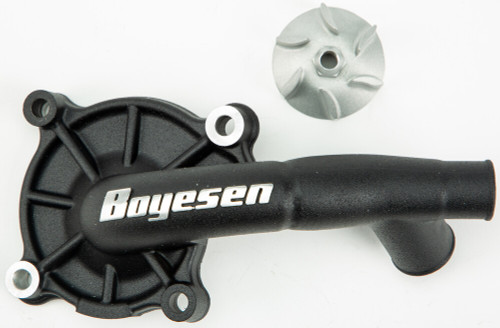WATERPUMP COVER & IMPELLER KIT BLACK