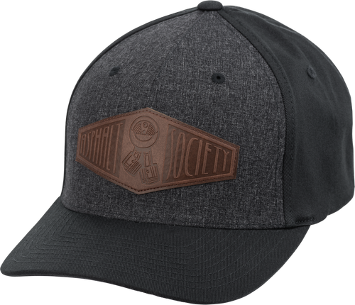 ASPHALT SOCIETY HAT BLACK/BROWN