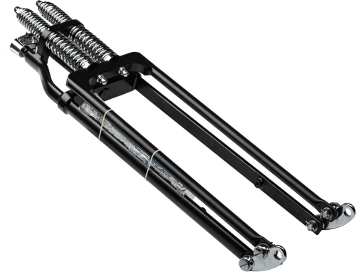 SPRINGER FORK TAPERED LEG +2 BLACK