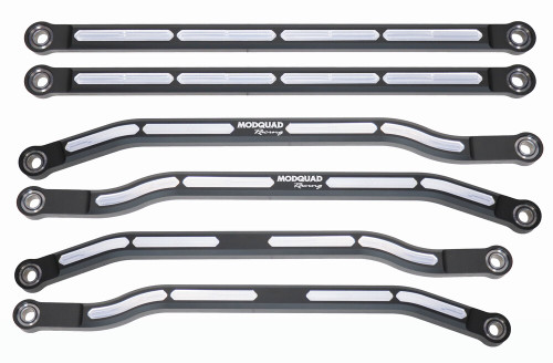 HIGH CLEARANCE RADIUS RODS BLACK 72"