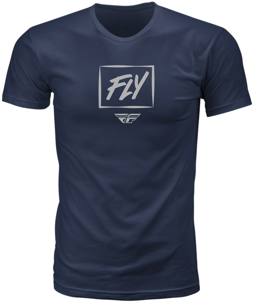 FLY ZOOM TEE NAVY SM