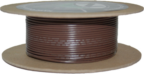 #18-GAUGE BROWN 100' SPOOL OF PRIMARY WIRE