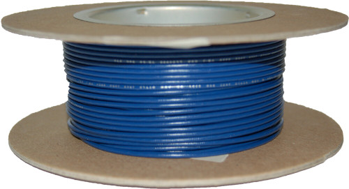 #18-GAUGE BLUE 100' SPOOL OF PRIMARY WIRE