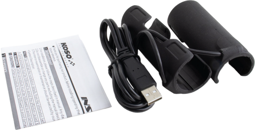 X-CLAWS HEATED GRIPS CLIP-ON SLEEVE USB BLACK