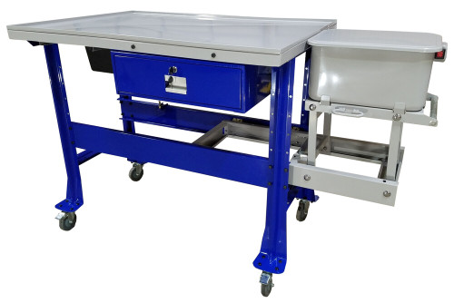 TEAR DOWN TABLE W/PARTS WASHER